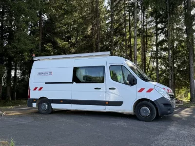 Transport de nos équipes sur les chantiers