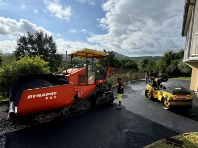 mise en œuvre des enrobés